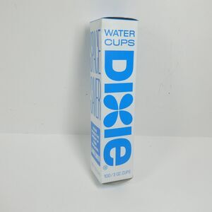 Dixie Space Saver Water Cups 3oz 100 No. 45 Vintage NOS